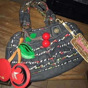 Betseyville by Betsy Johnson cherry purse